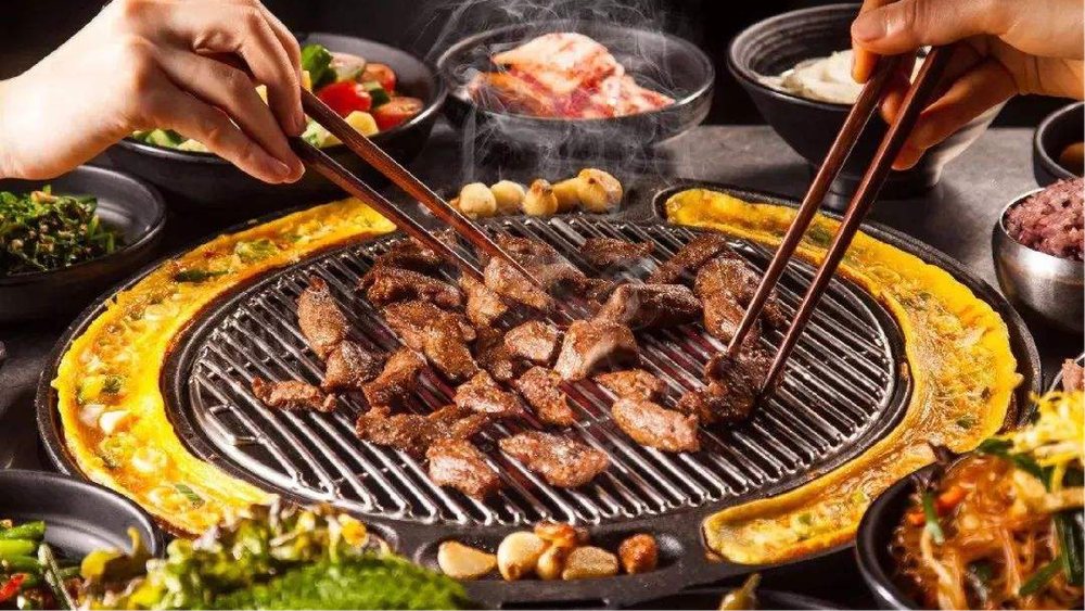 옌지의 조선족 구이 요리